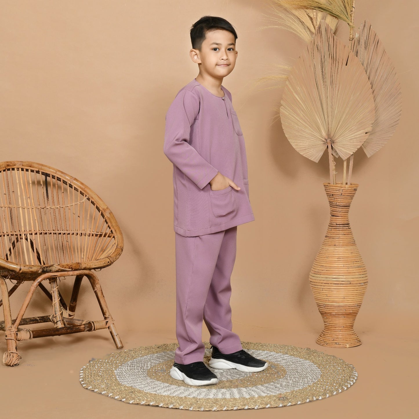Wan Kurung Set Junior (Purple)