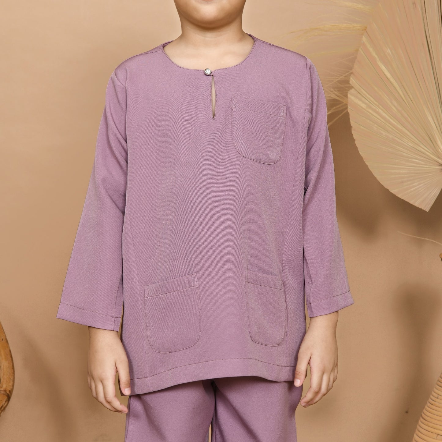 Wan Kurung Set Junior (Purple)