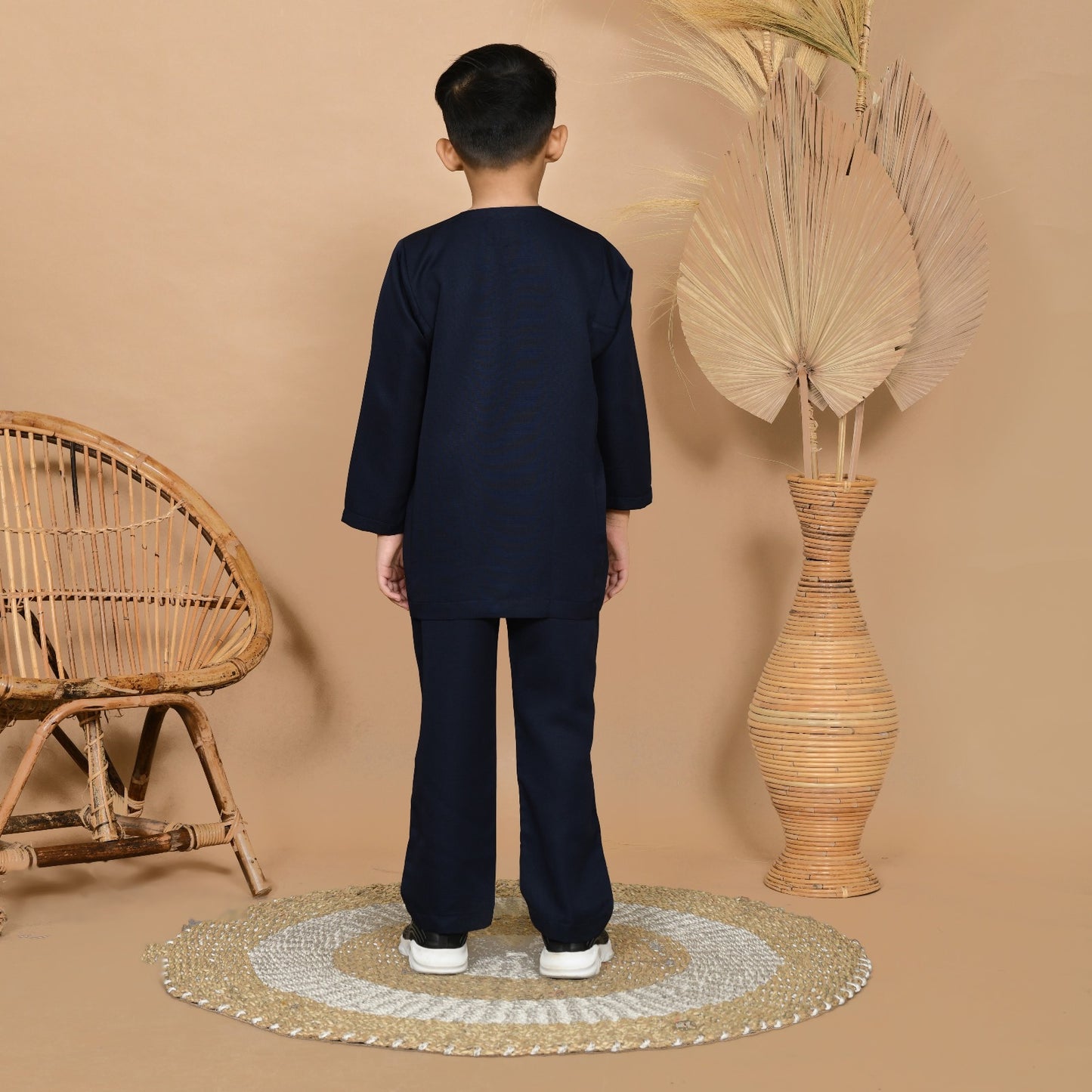 Wan Kurung Set Junior (Navy)