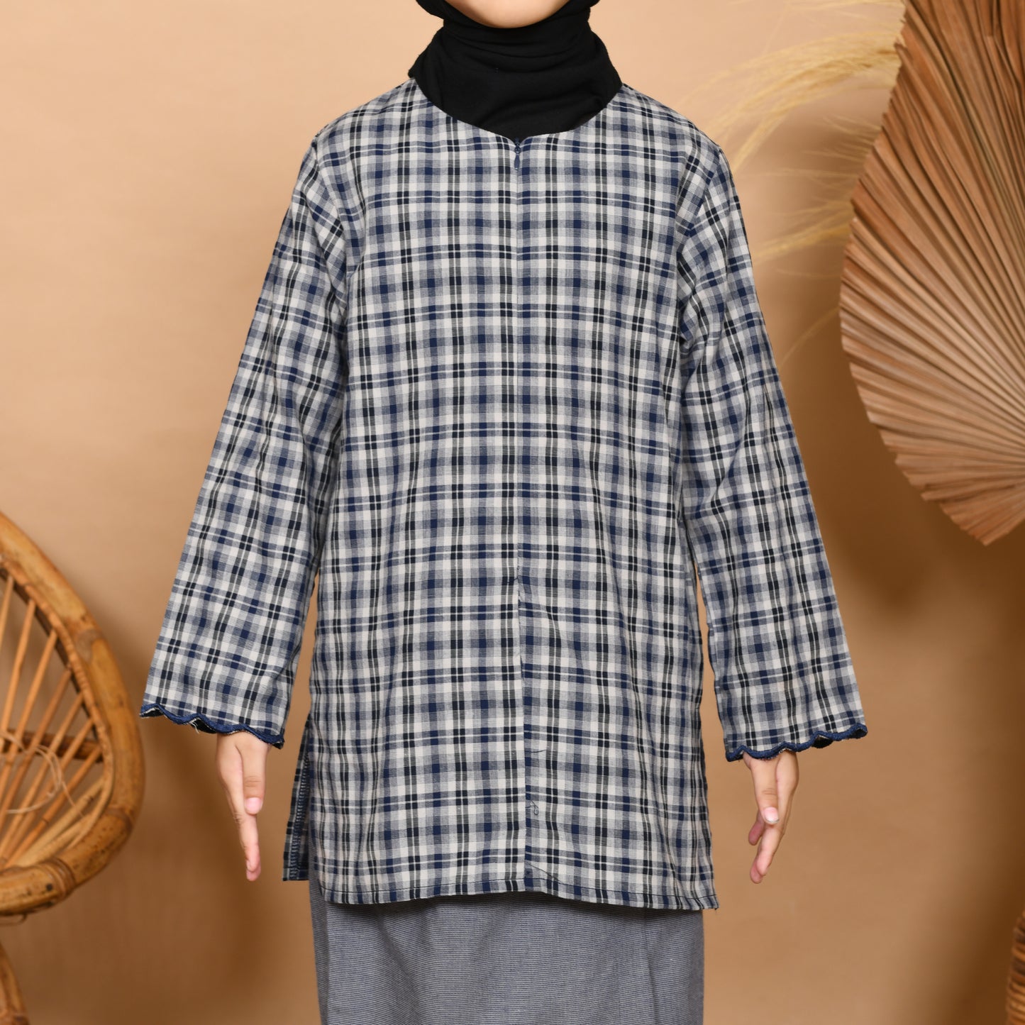 Kasih Baju Kurung Junior (Blue)