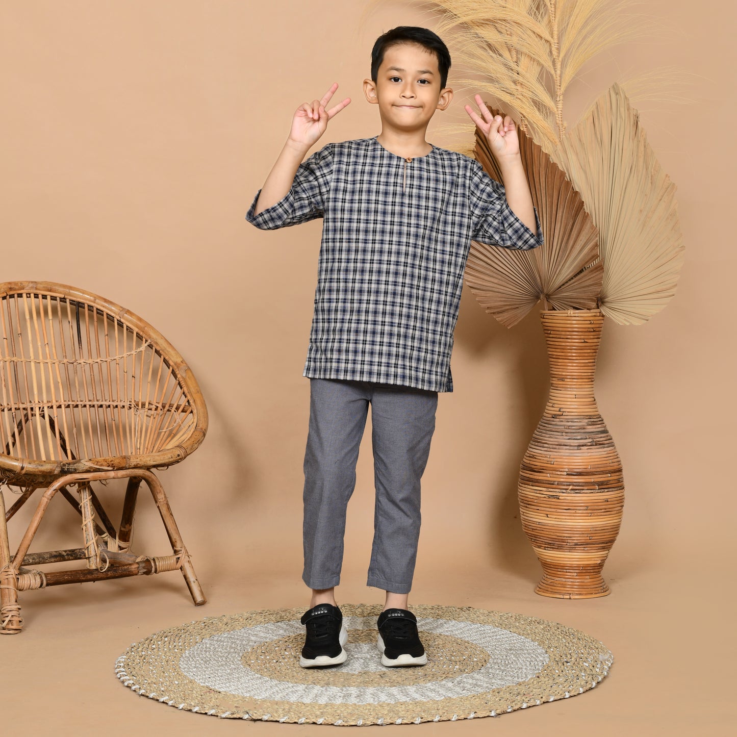 Budi Kurung Set Junior (Blue)