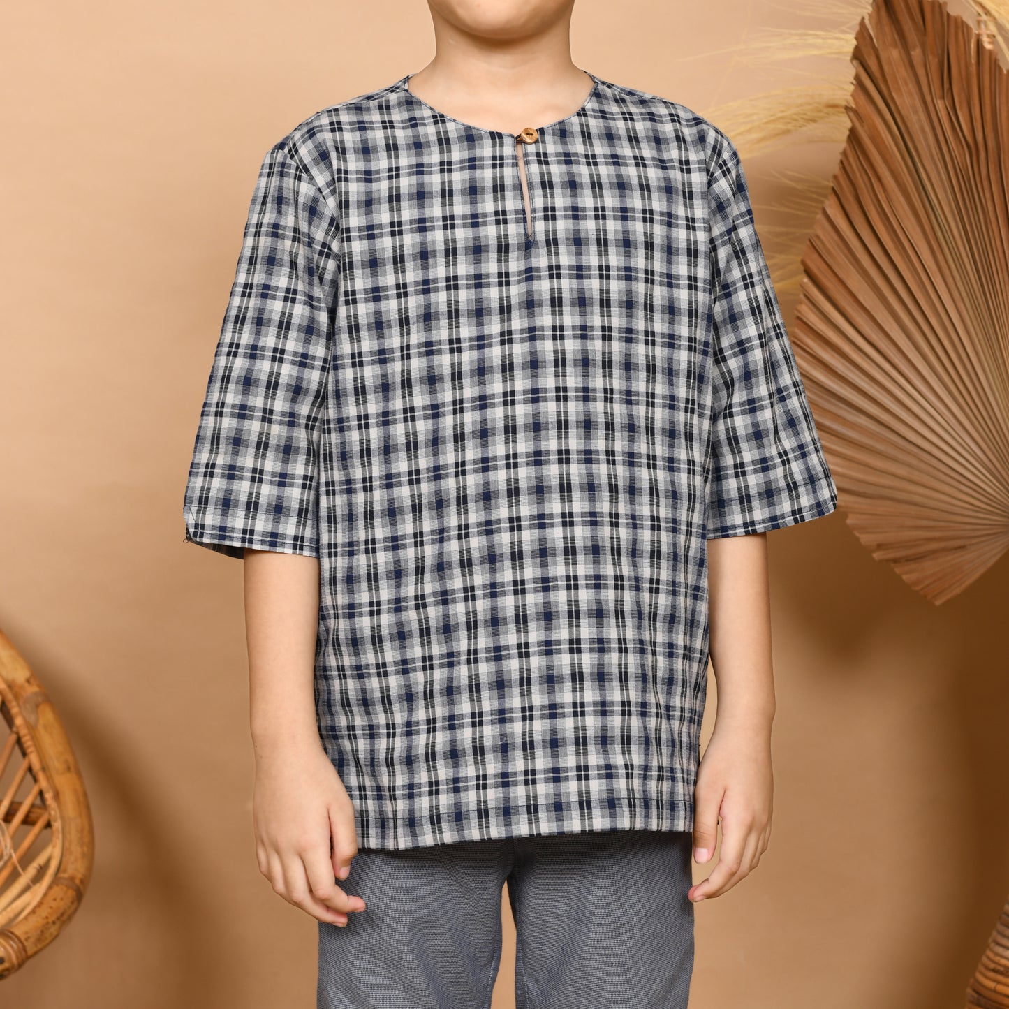 Budi Kurung Set Junior (Blue)