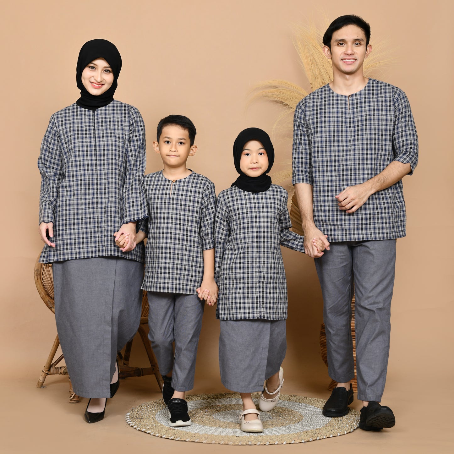 Budi Kurung Set (Blue)