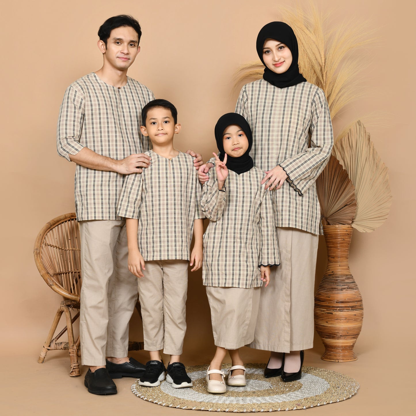Kasih Baju Kurung (Khaki)