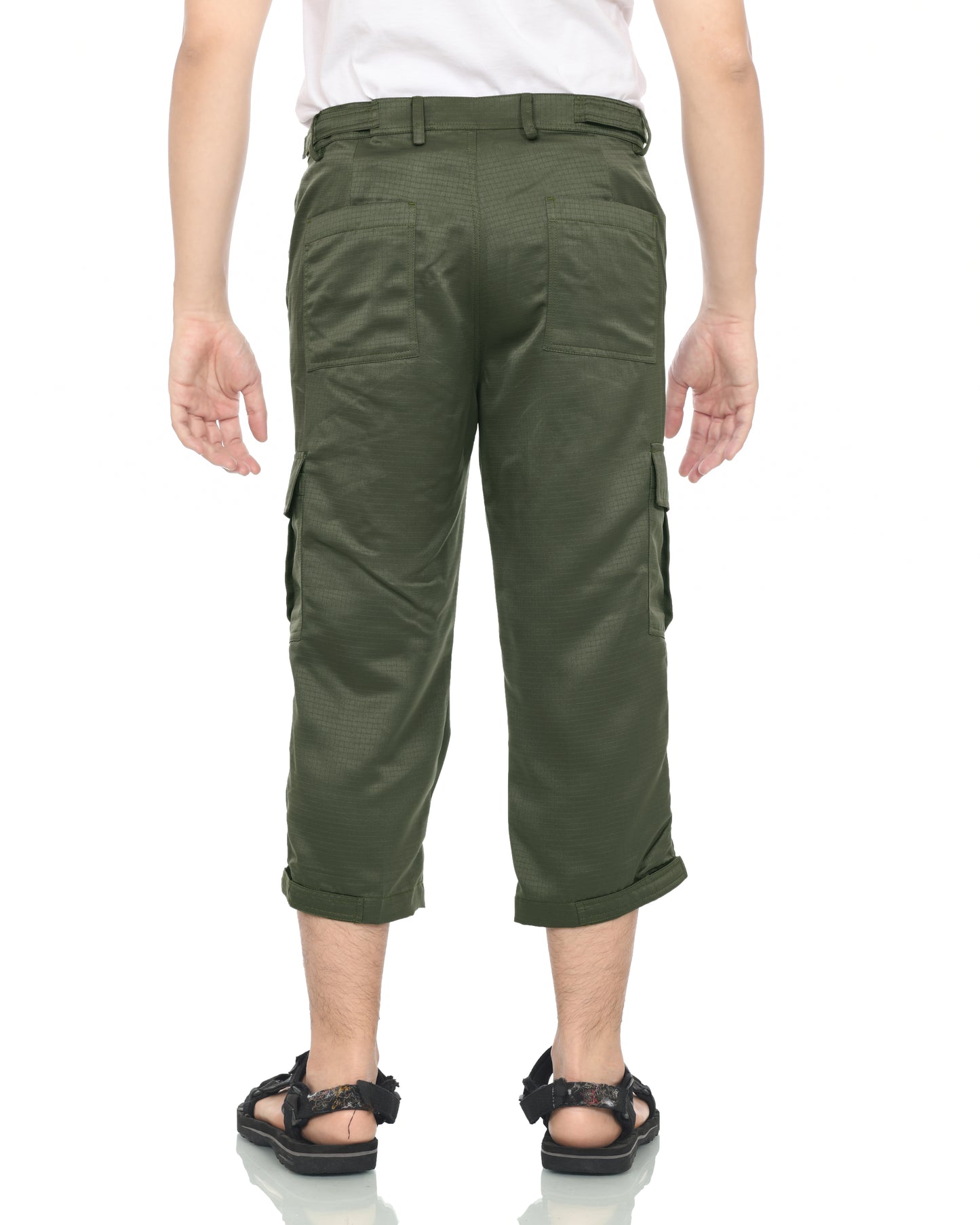 3/4 Cargo Pants (Green)