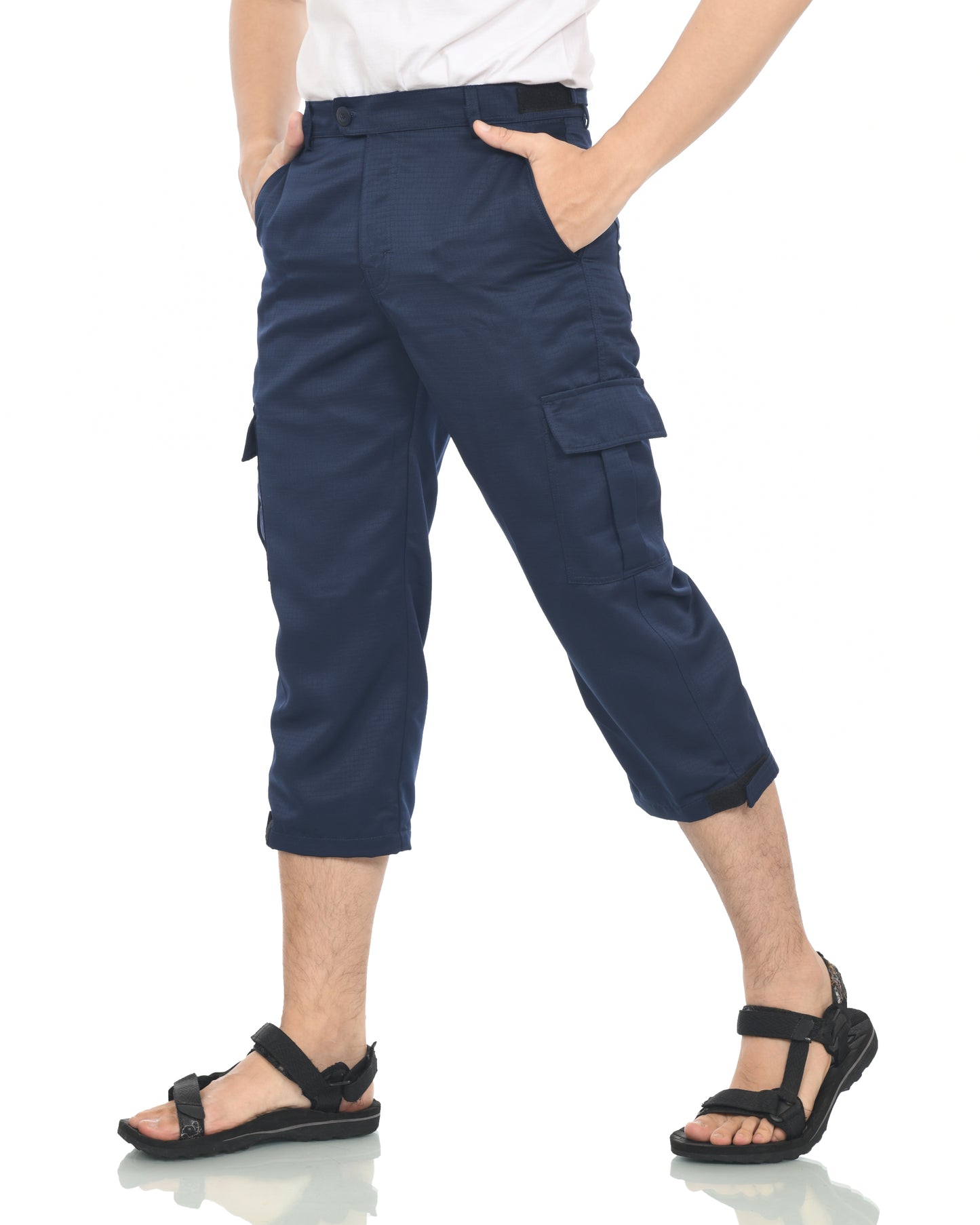 3/4 Cargo Pants (Navy)