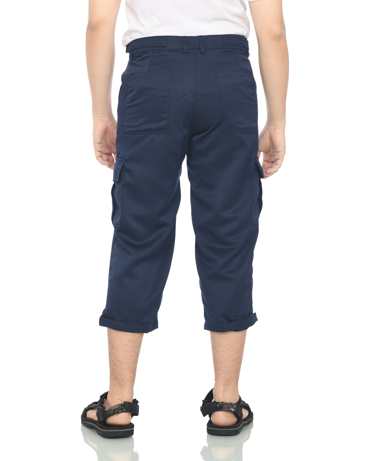 3/4 Cargo Pants (Navy)