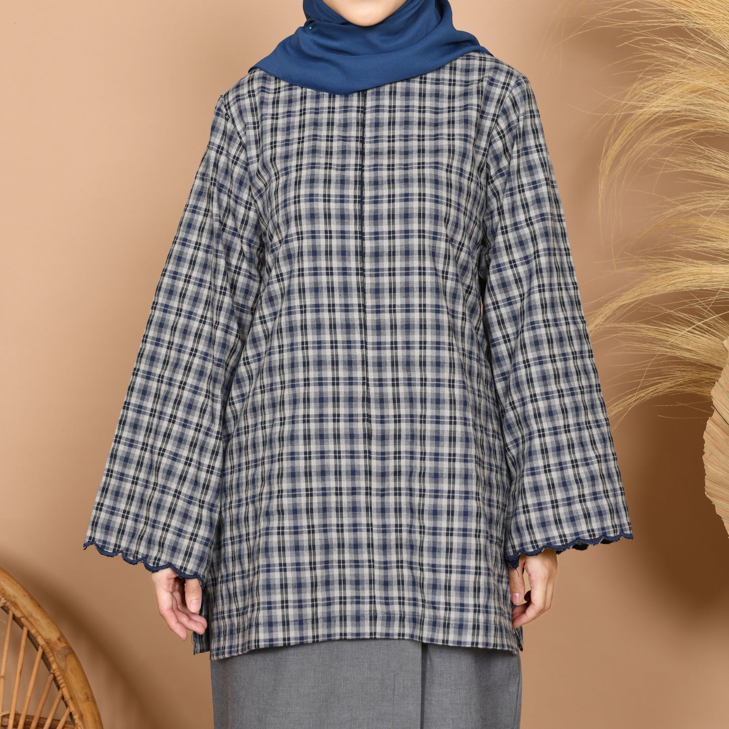 Kasih Baju Kurung (Blue)