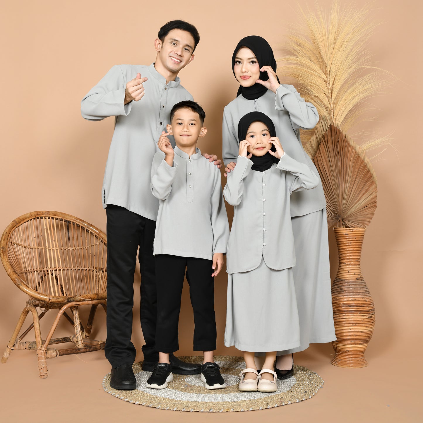 Dara Baju Kurung Junior (Sage)