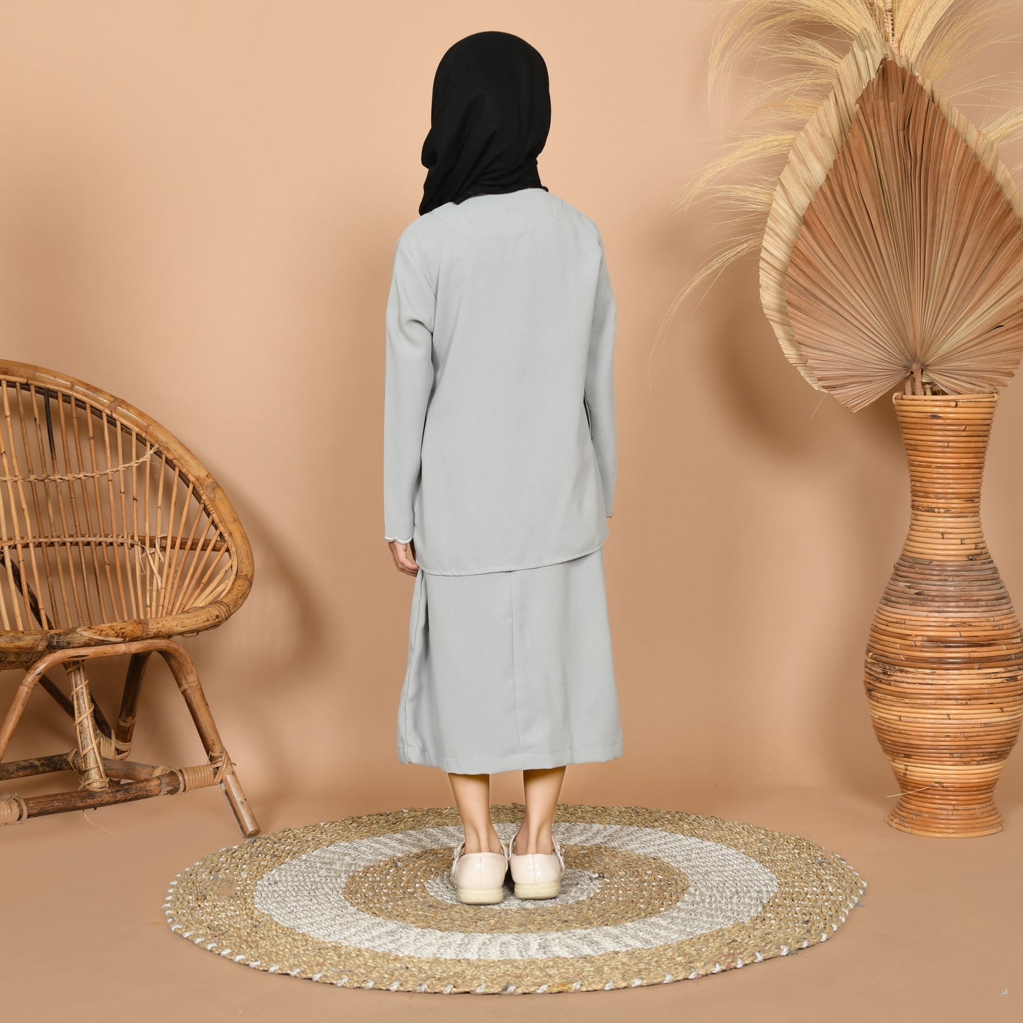 Dara Baju Kurung Junior (Sage)