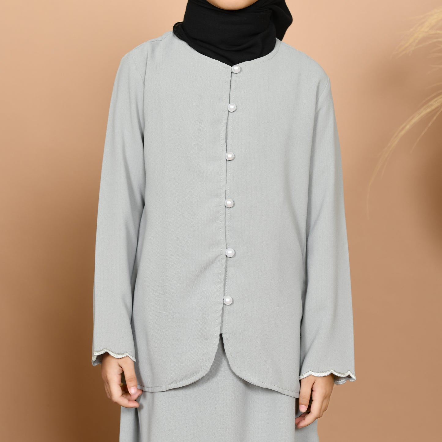 Dara Baju Kurung Junior (Sage)