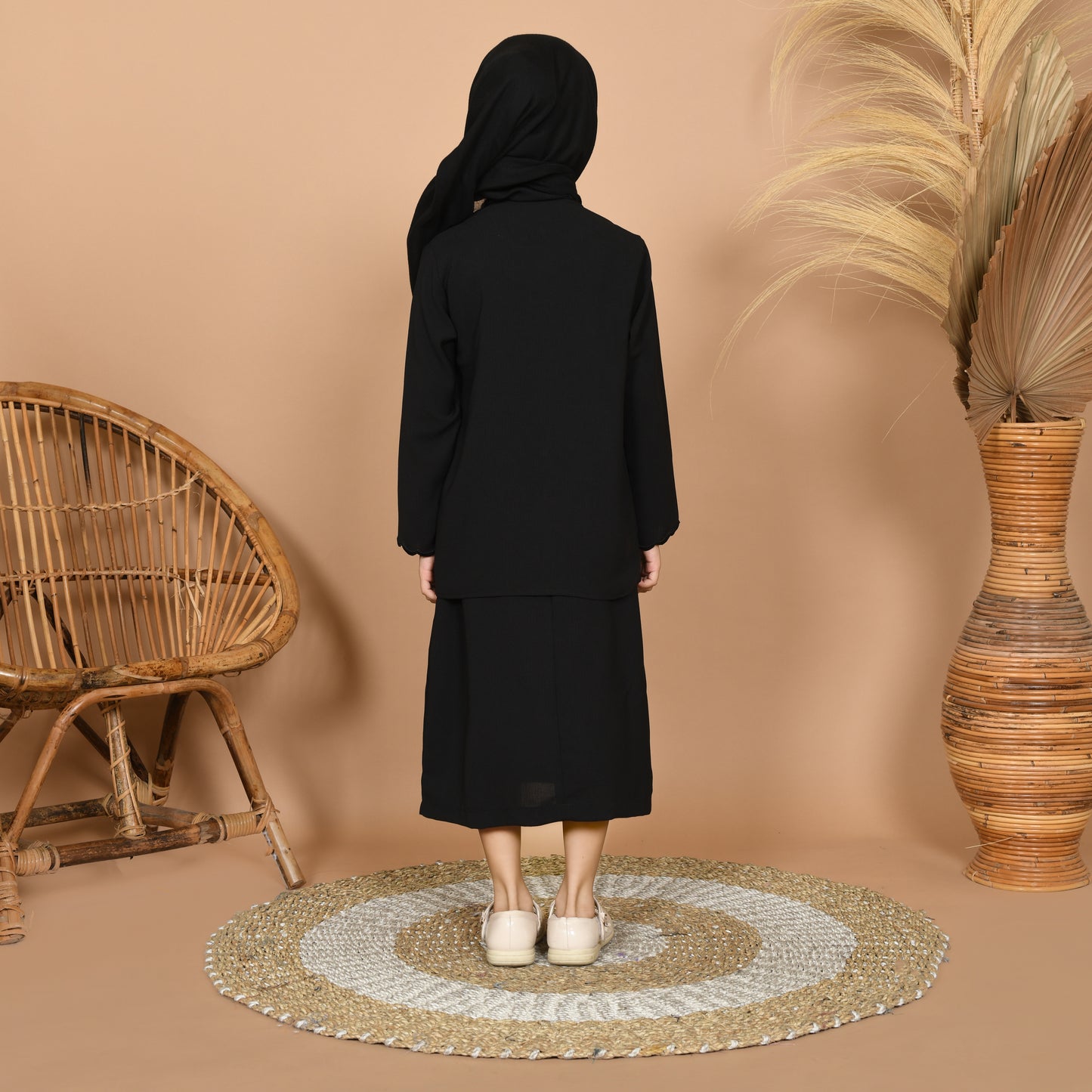 Dara Baju Kurung Junior (Black)