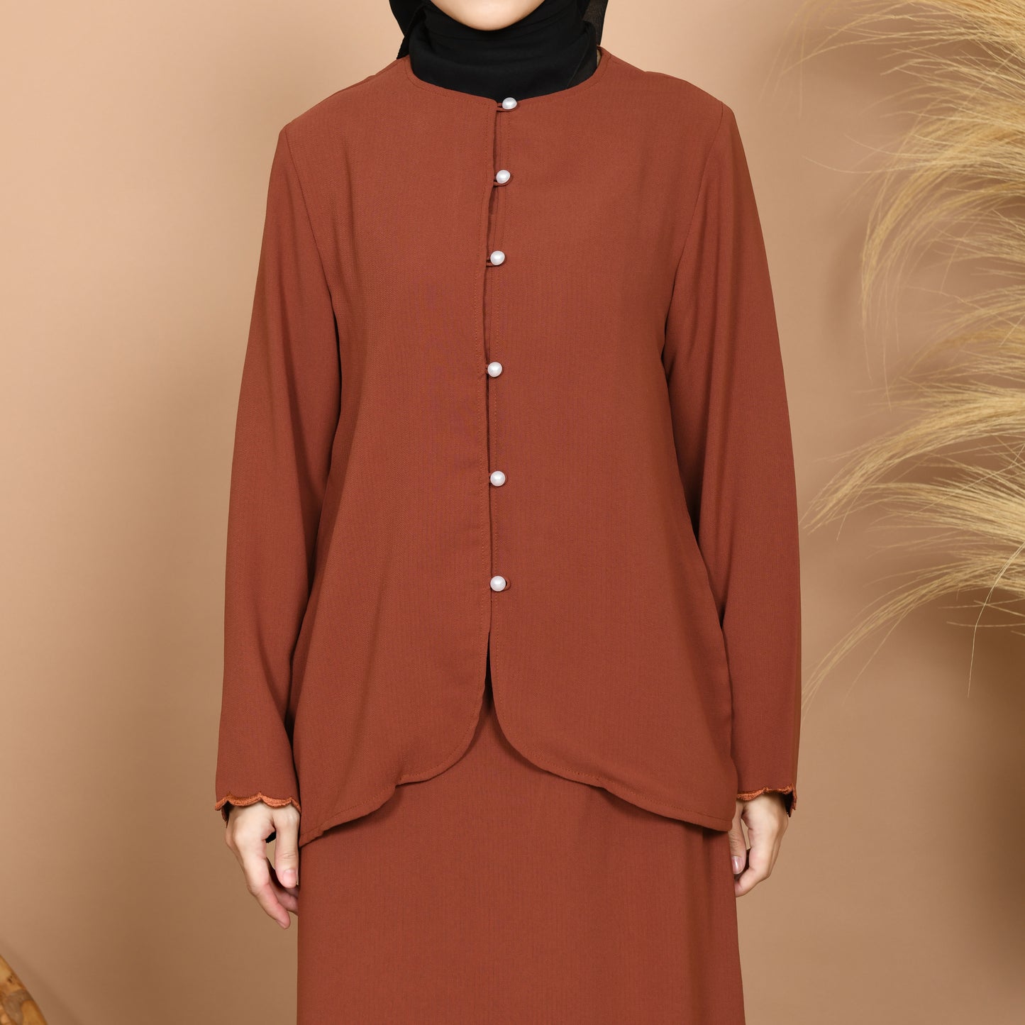Dara Baju Kurung (Orange)