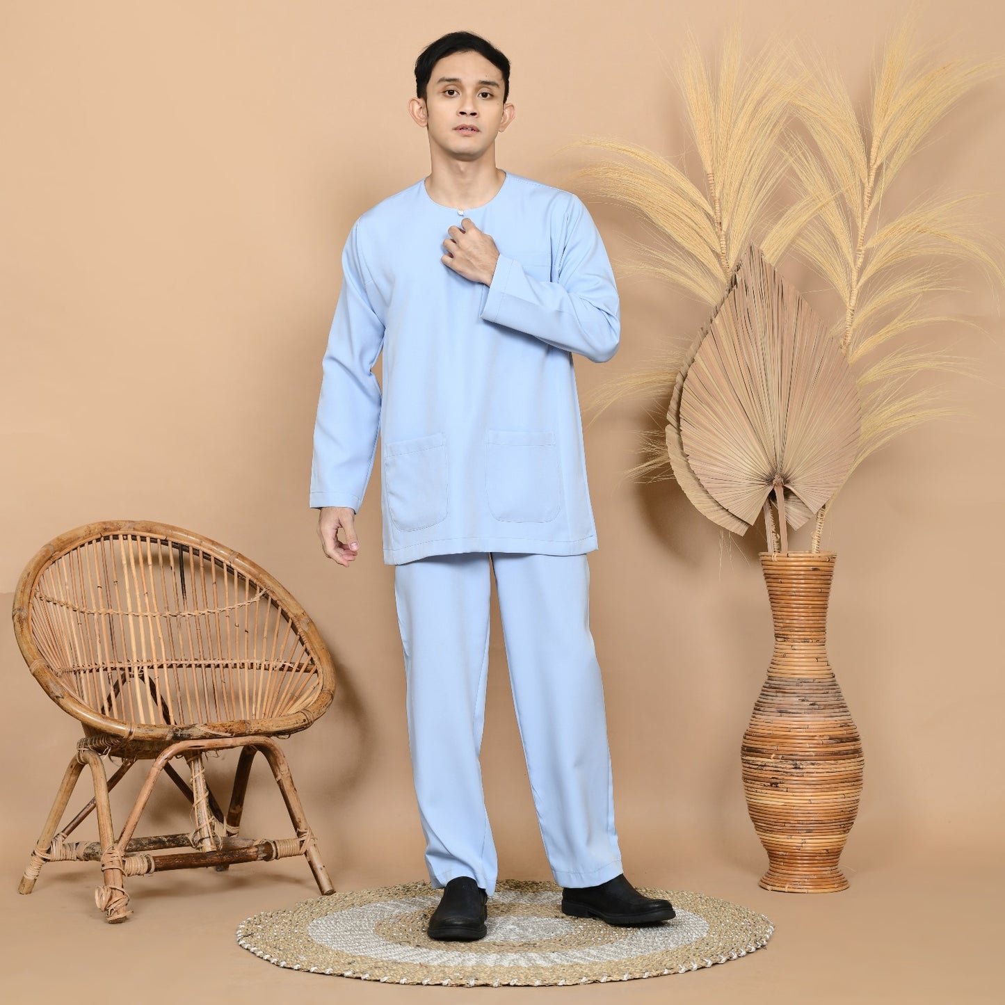 Wan Kurung Set (Blue)