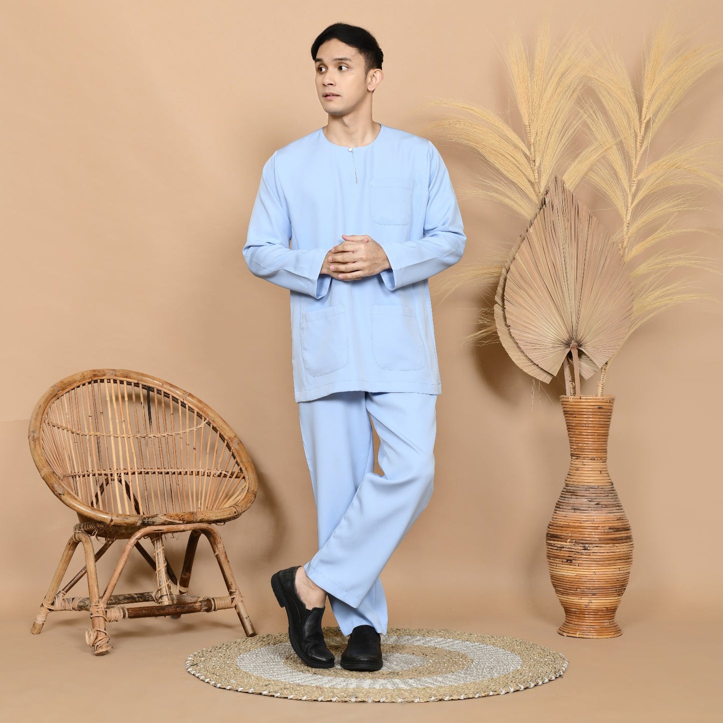 Wan Kurung Set (Blue)