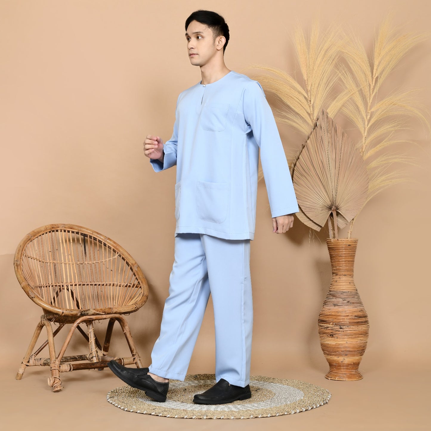 Wan Kurung Set (Blue)
