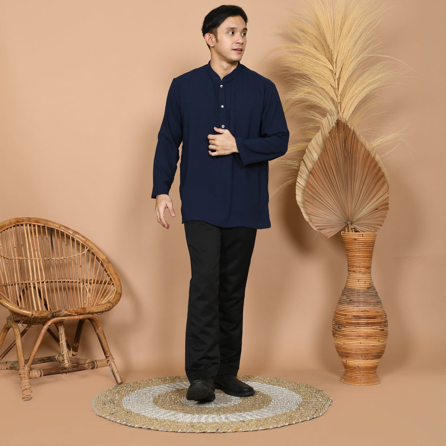 Adam Top (Navy)