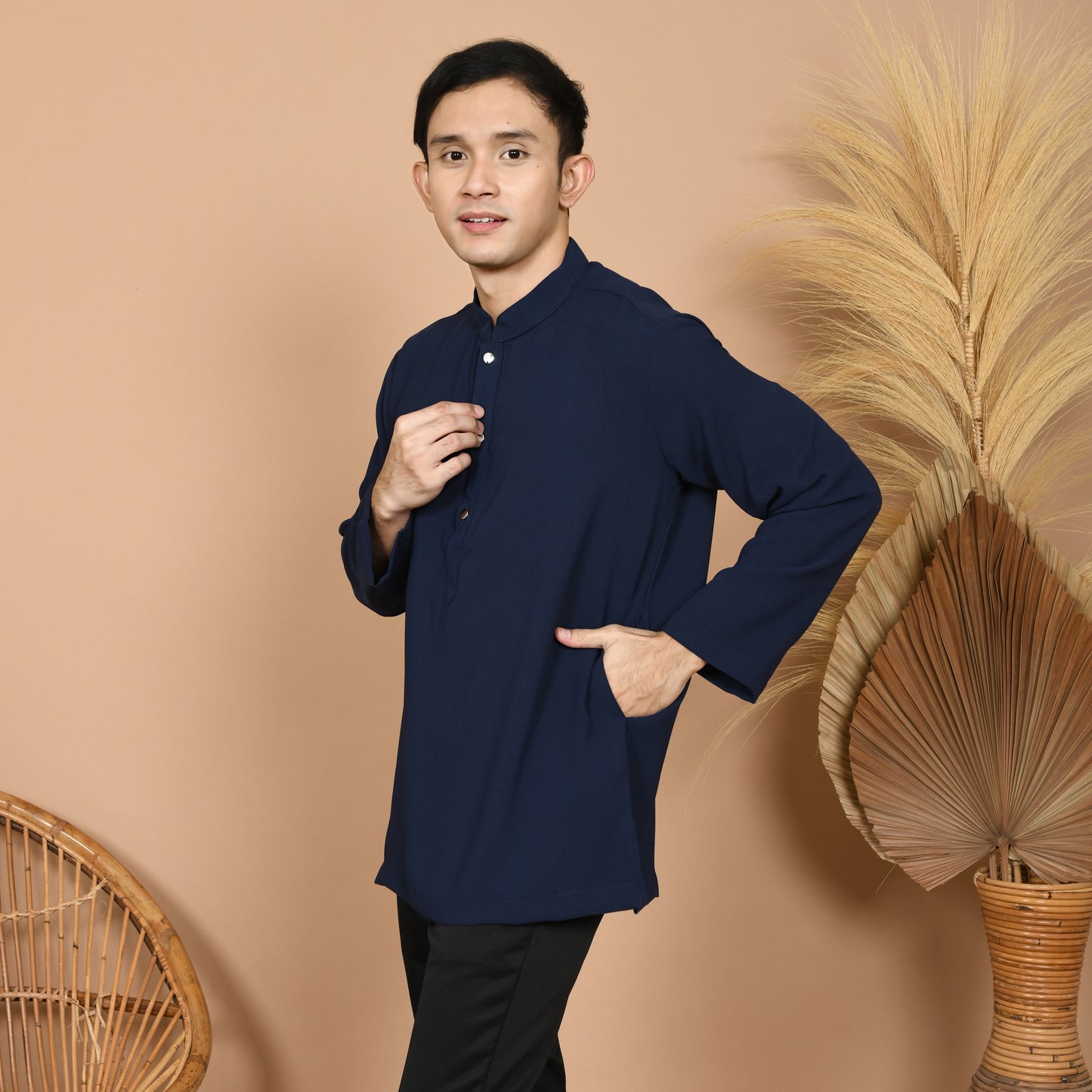 Adam Top (Navy)