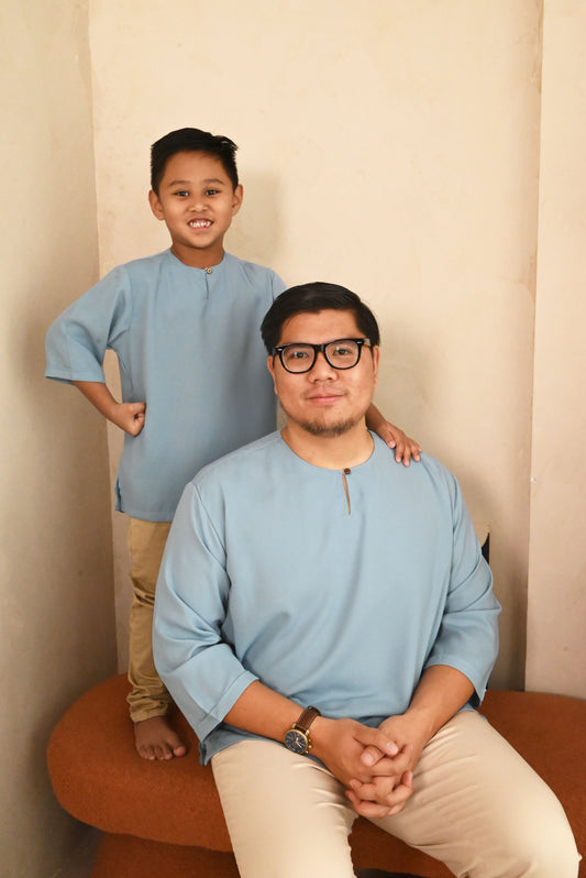 Bayu Top (Pastel Blue)