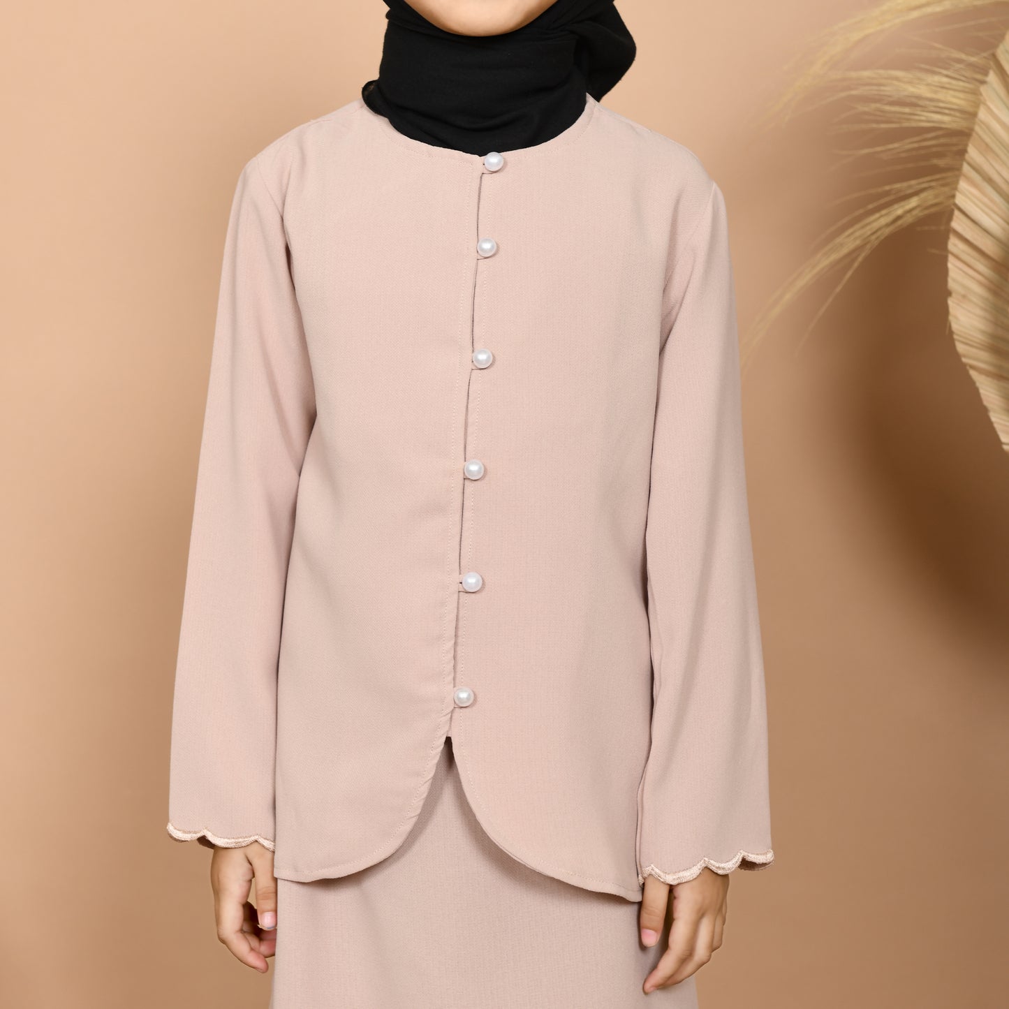 Dara Baju Kurung Junior (Peach)