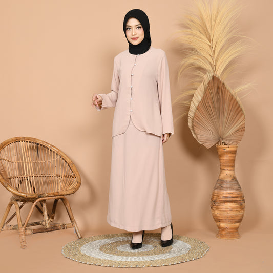 Dara Baju Kurung (Peach)