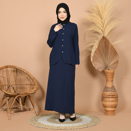 Dara Baju Kurung (Navy)