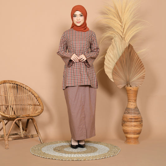 Kasih Baju Kurung (Red)