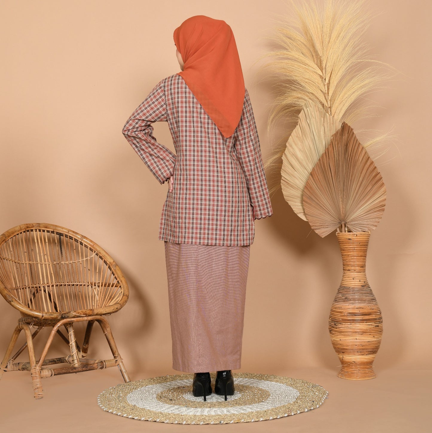 Kasih Baju Kurung (Red)