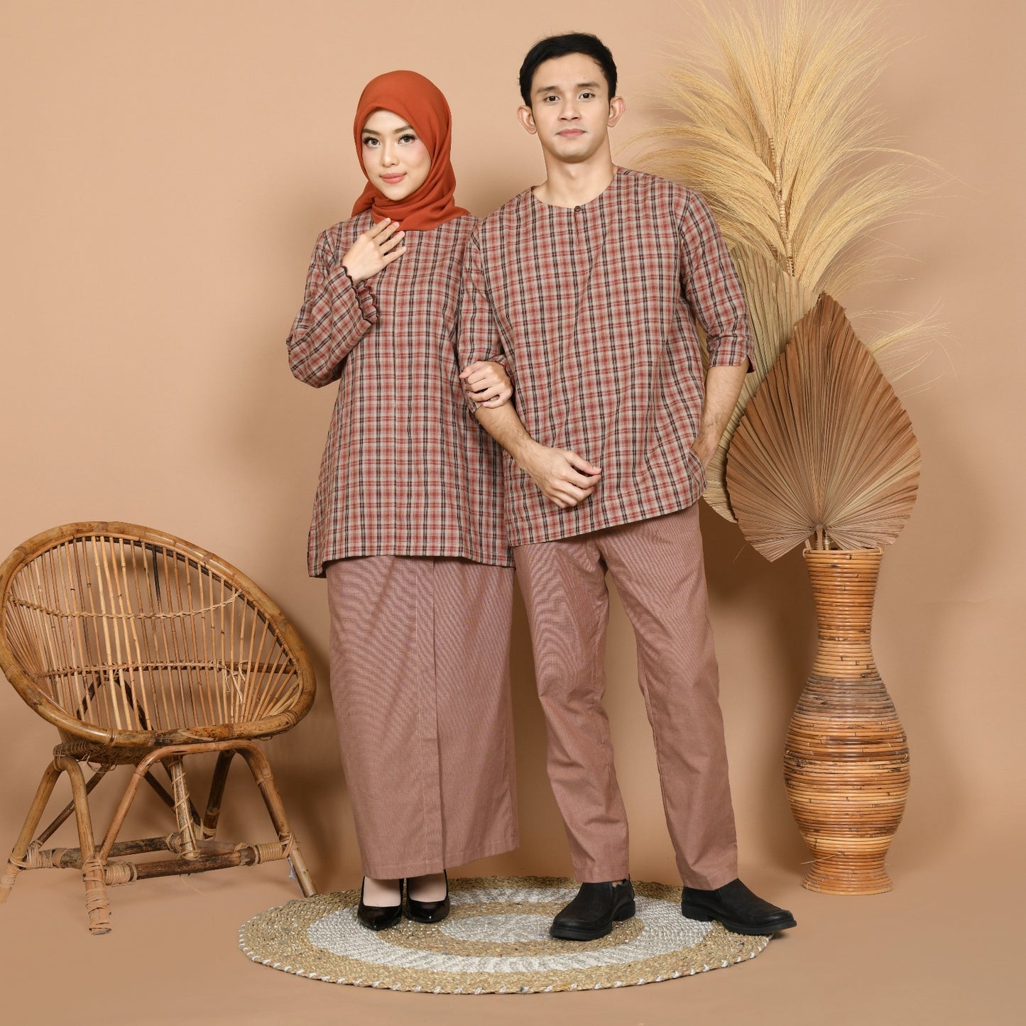 Kasih Baju Kurung (Red)