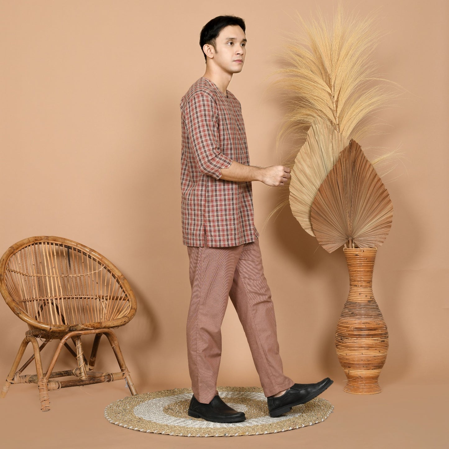 Budi Kurung Set (Red)