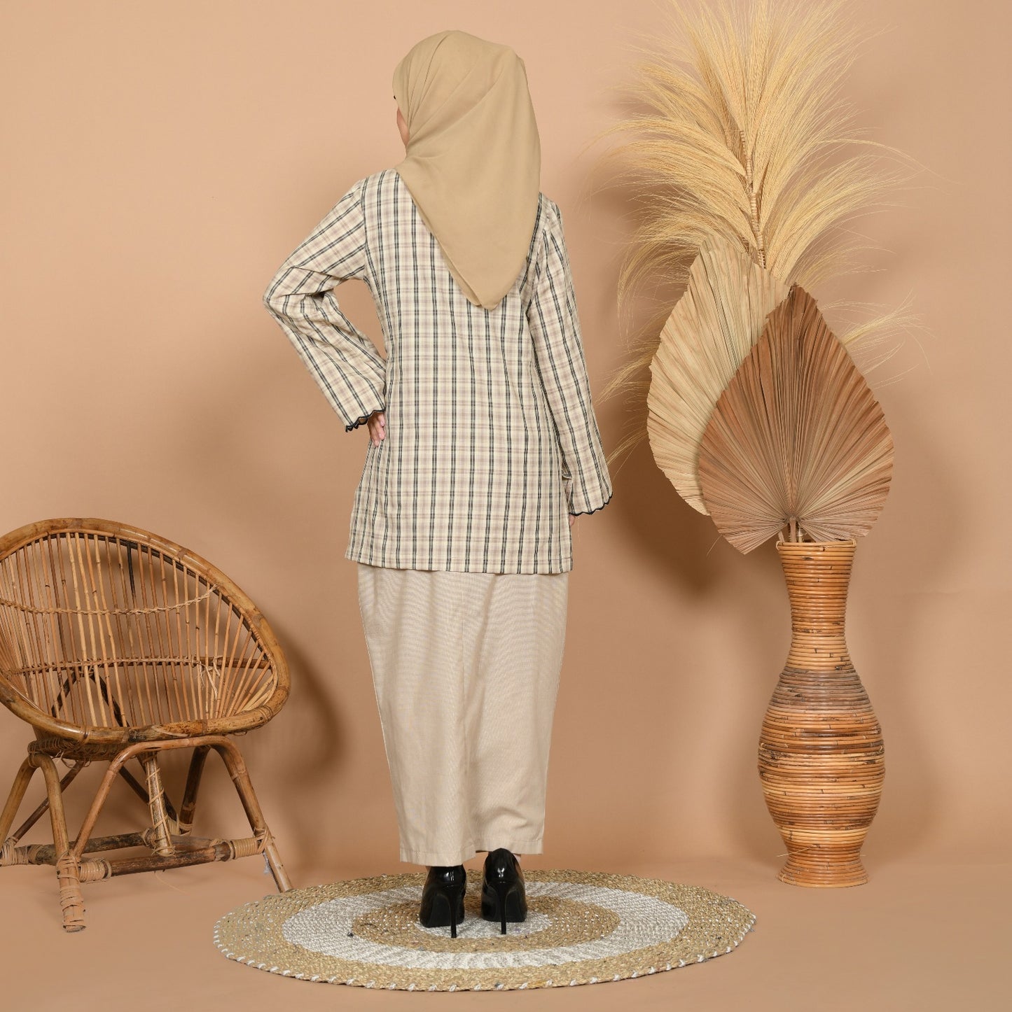Kasih Baju Kurung (Khaki)