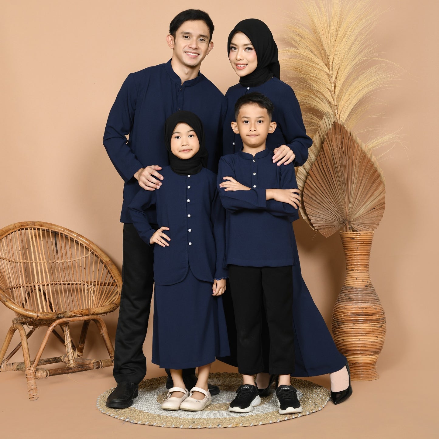 Dara Baju Kurung (Navy)