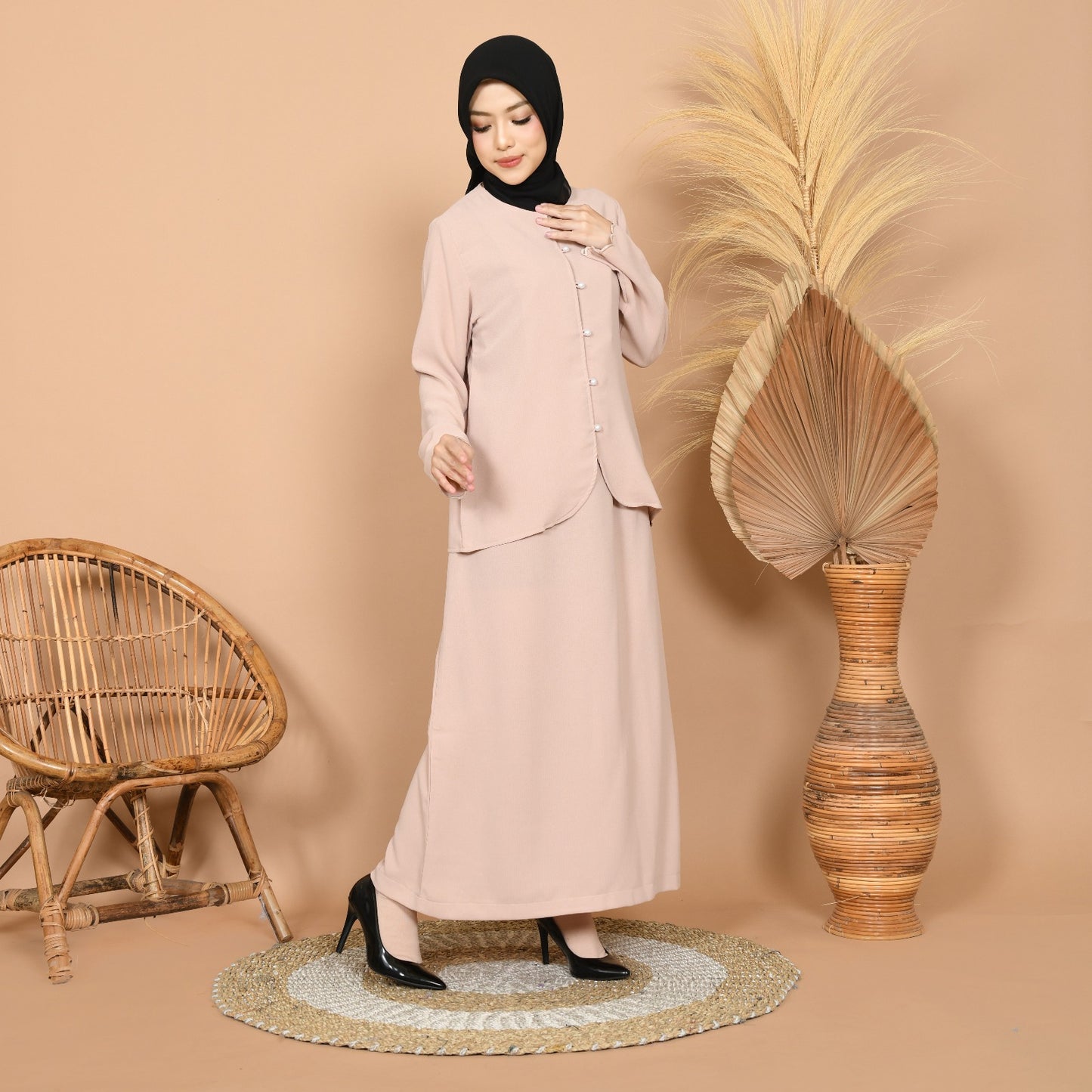 Dara Baju Kurung (Peach)