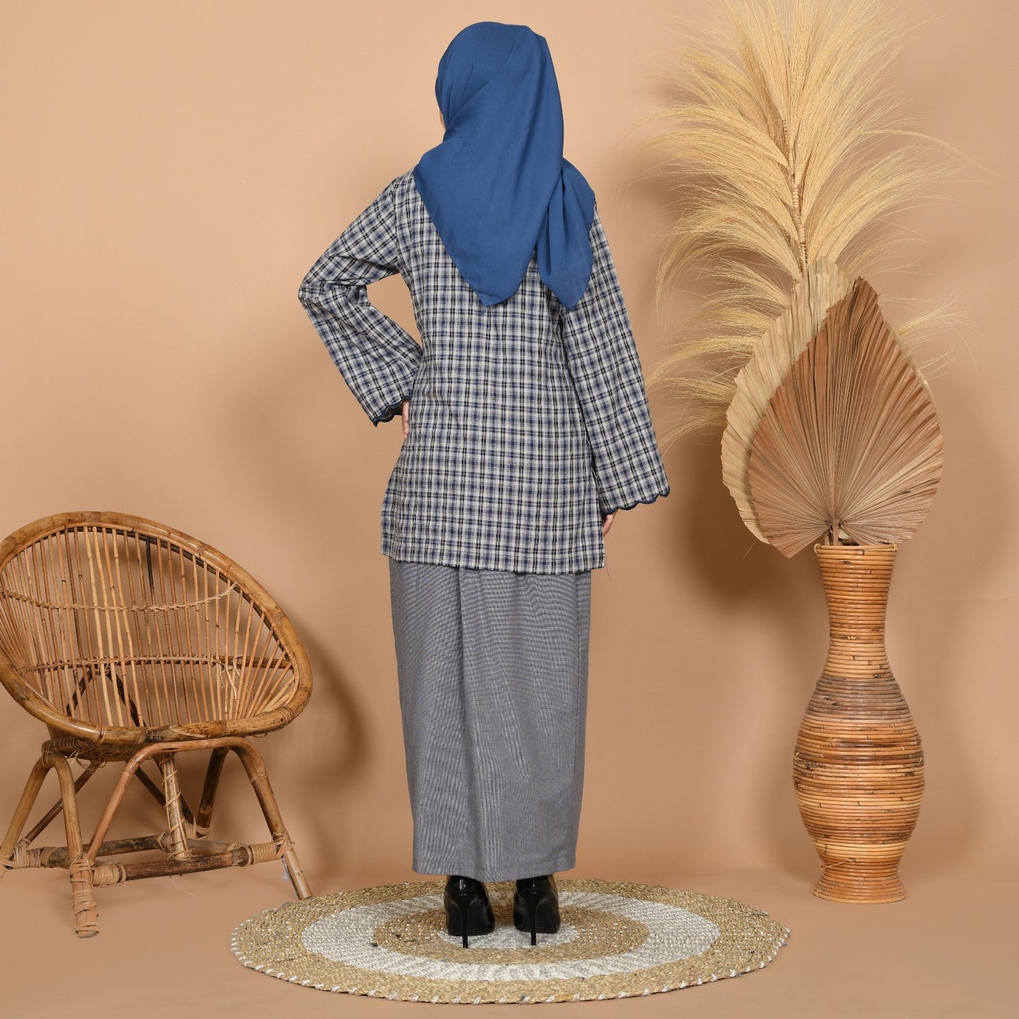 Kasih Baju Kurung (Blue)