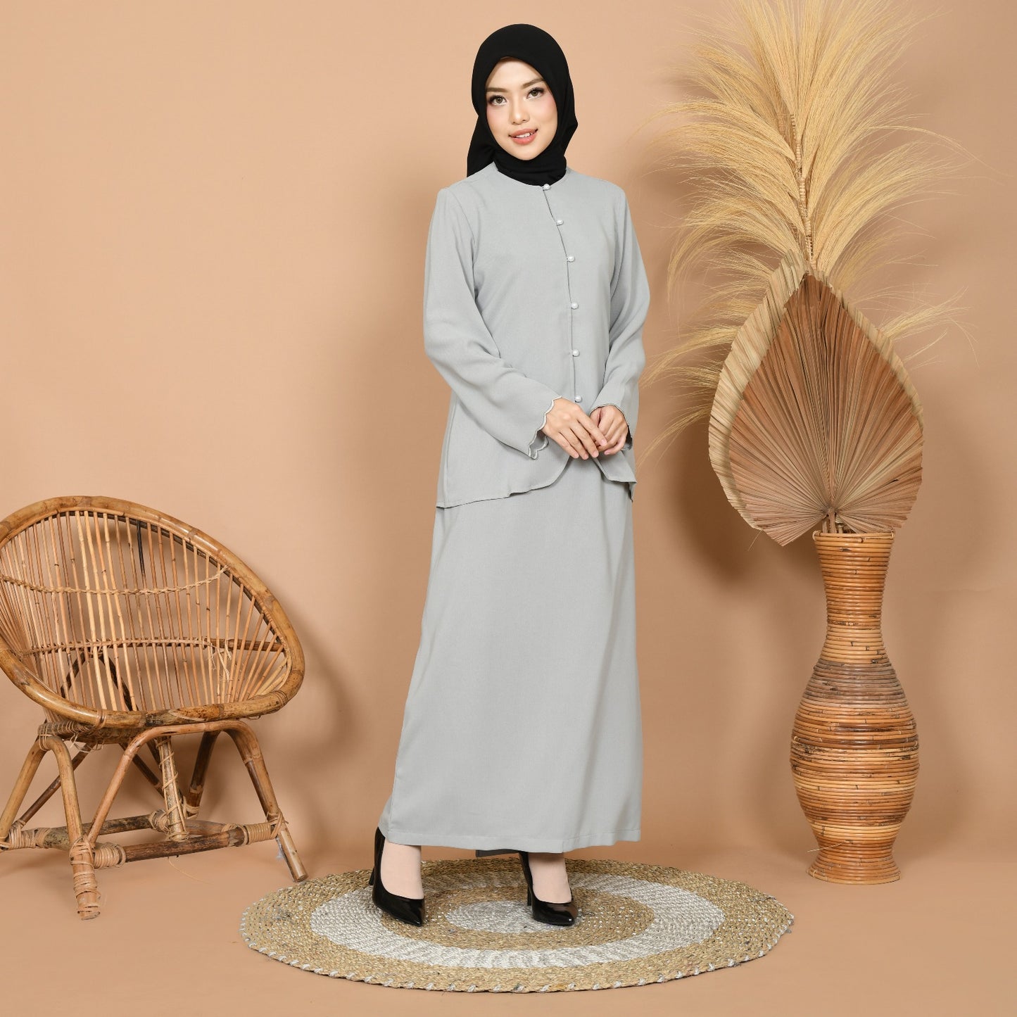 Dara Baju Kurung (Sage)