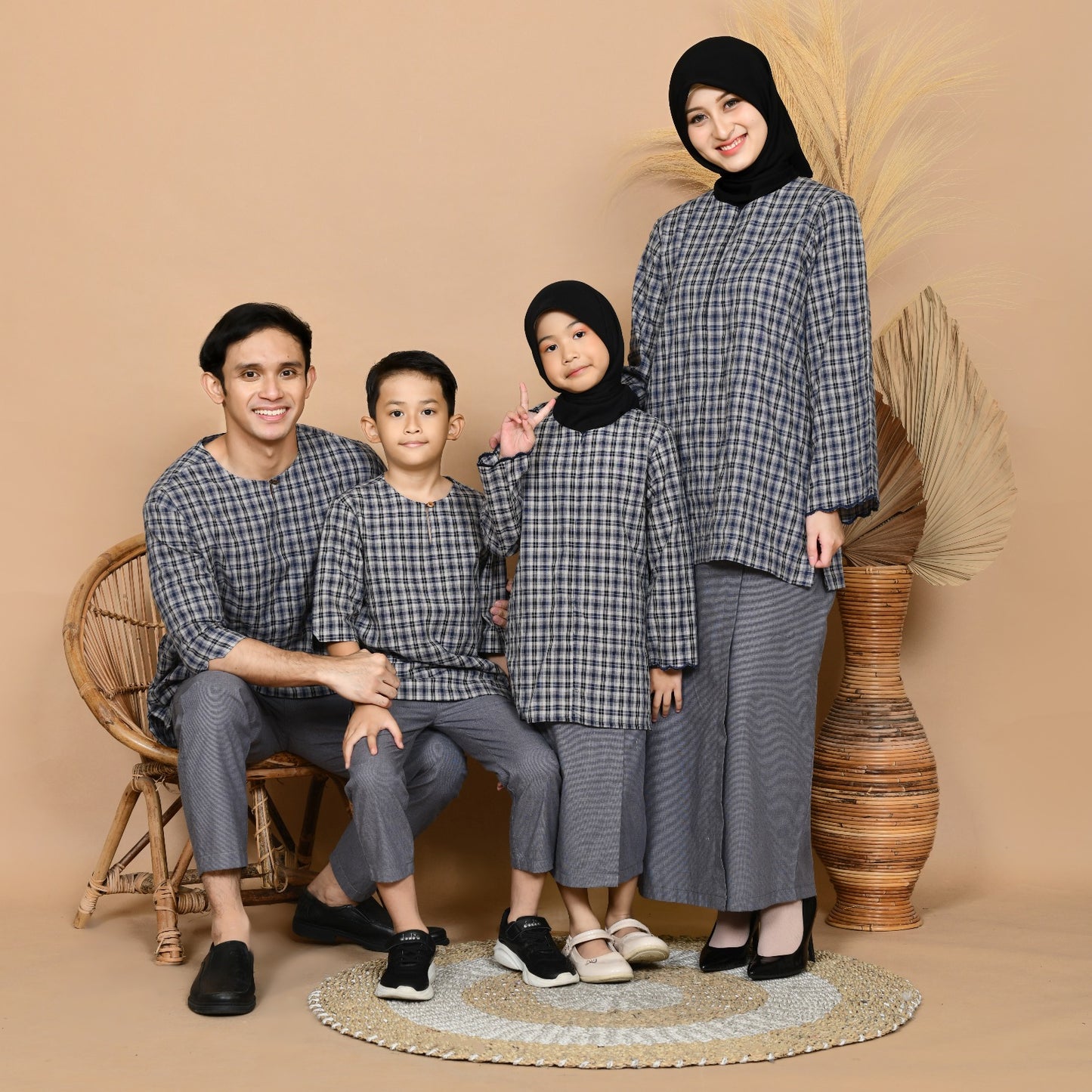 Kasih Baju Kurung (Blue)