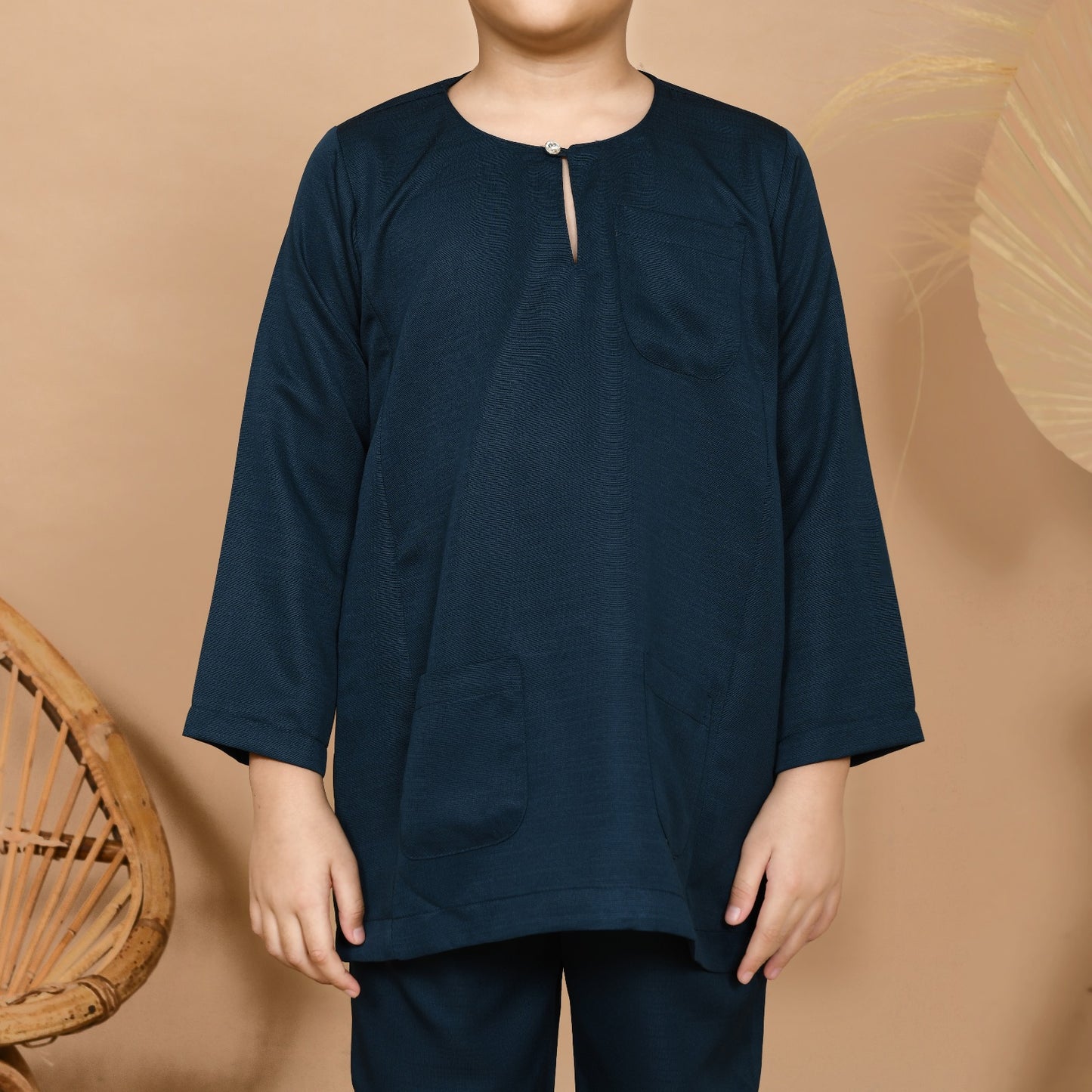 Wan Kurung Set Junior (Dark Green)