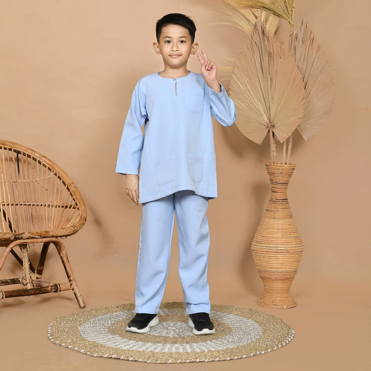 Wan Kurung Set Junior (Blue)