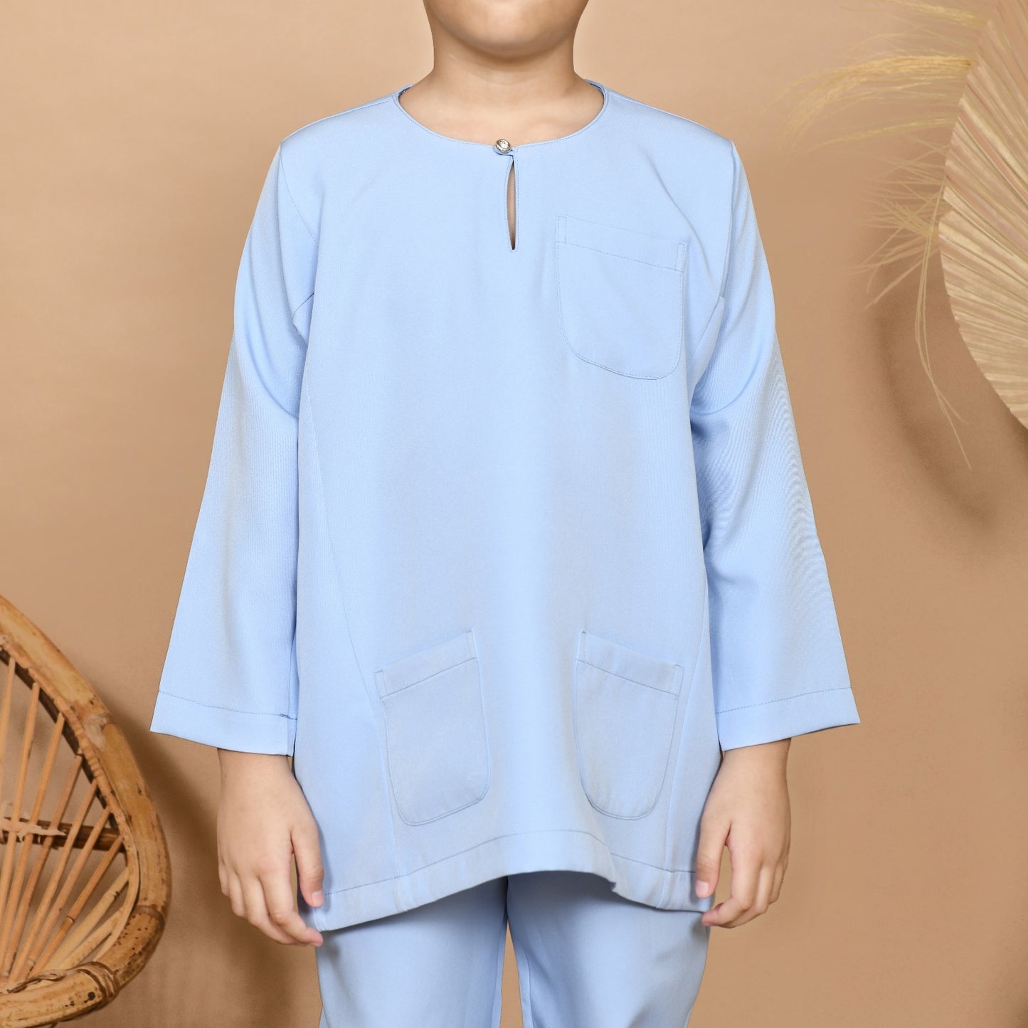 Wan Kurung Set Junior (Blue)