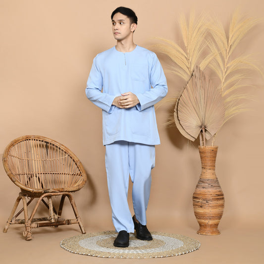 Wan Kurung Set (Blue)