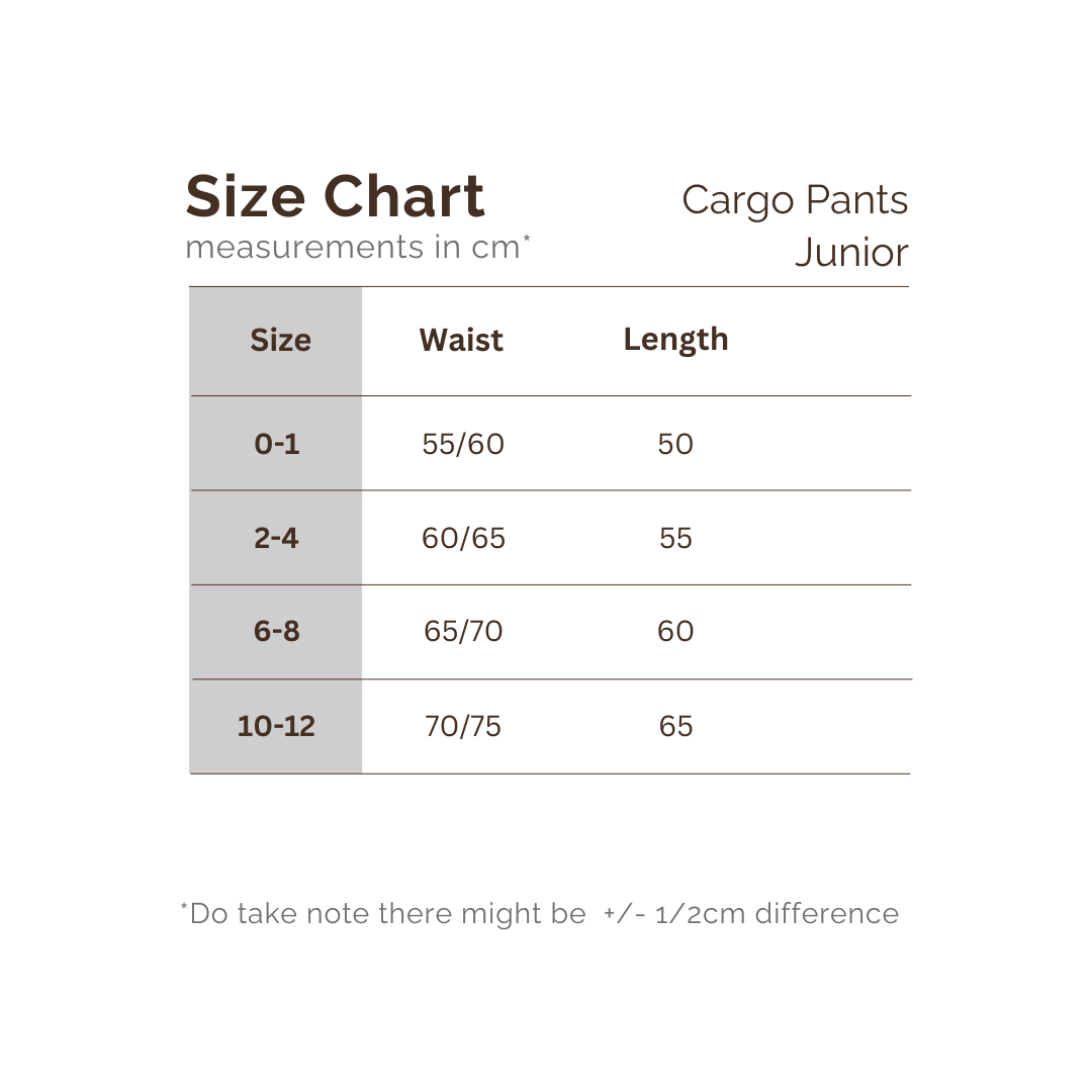 Cargo Pants Junior (Khaki)
