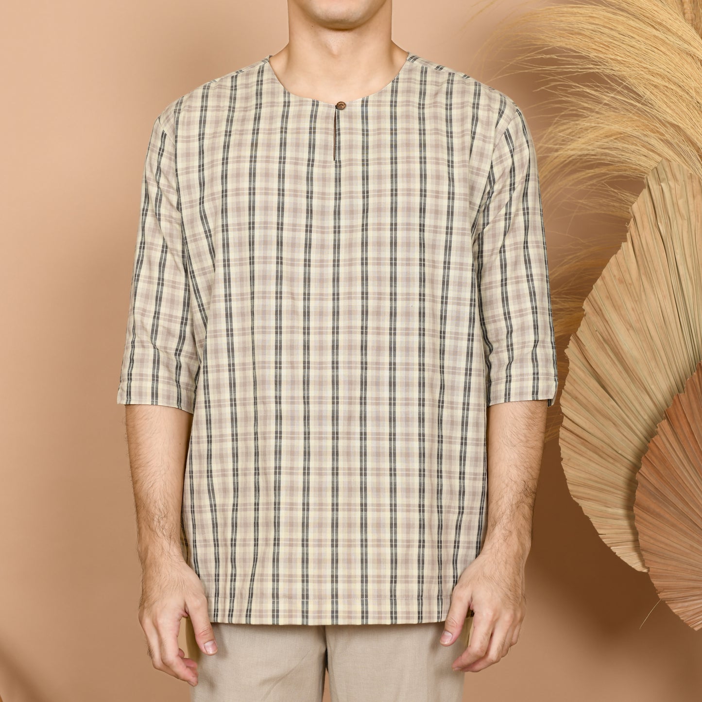 Budi Kurung Set (Khaki)