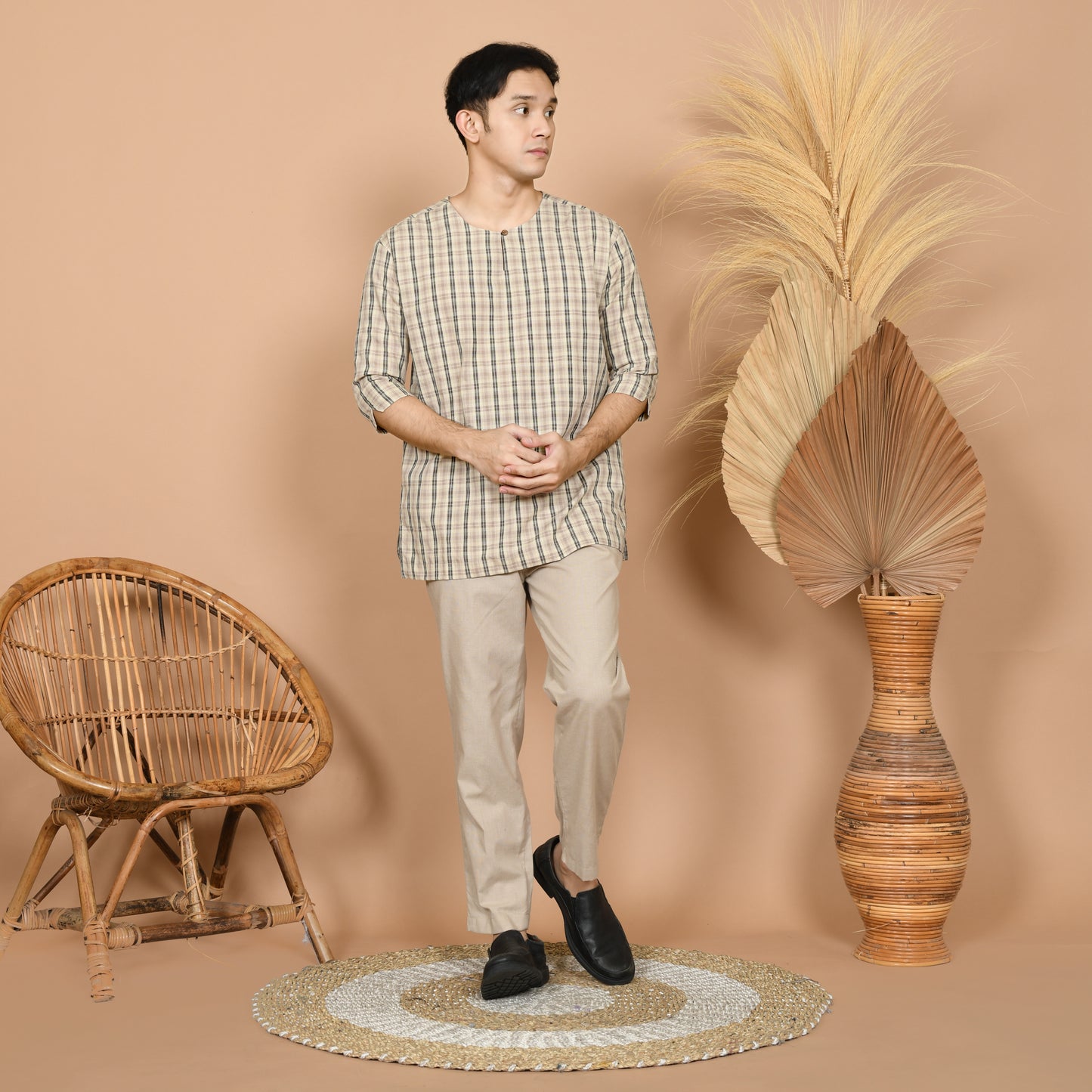 Budi Kurung Set (Khaki)