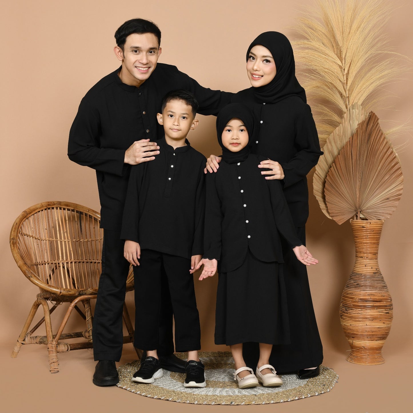 Dara Baju Kurung Junior (Black)